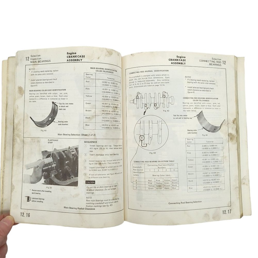 1976 1977 Honda Accord CVCC Shop Manual First Edition Automotive Repair Service - Picture 9 of 11